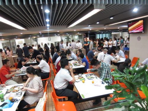 某地鐵公司食堂
